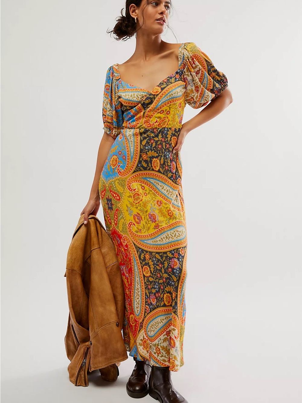 Spell & the Gypsy Paisley Maxi Dress XS